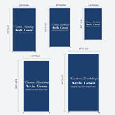 Lofaris Custom Rectangular Arch Backdrop Cover